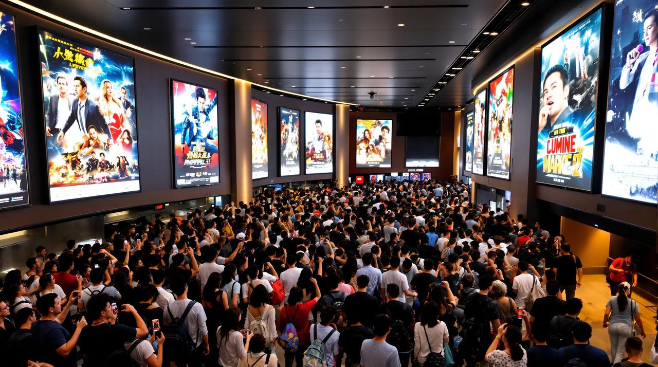 2025年第一季度中国电影票房突破200亿，创历史新高 - 影讯资讯封面